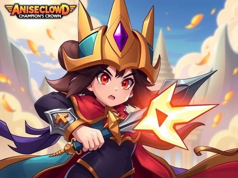 Anise Champion S Crown game artwork featuring heroic characters